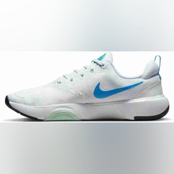 Nike City REP TR White University Blue Women Cross Training Sneakers Size 11 - Picture 2 of 12